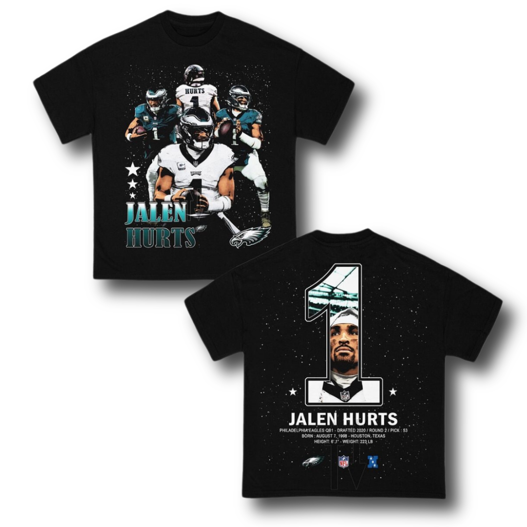 Philadelphia Eagles Jalen Hurts ICON Graphic T-Shirt