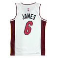 Load image into Gallery viewer, Lebron James #6 Vintage Miami Heat White Jersey
