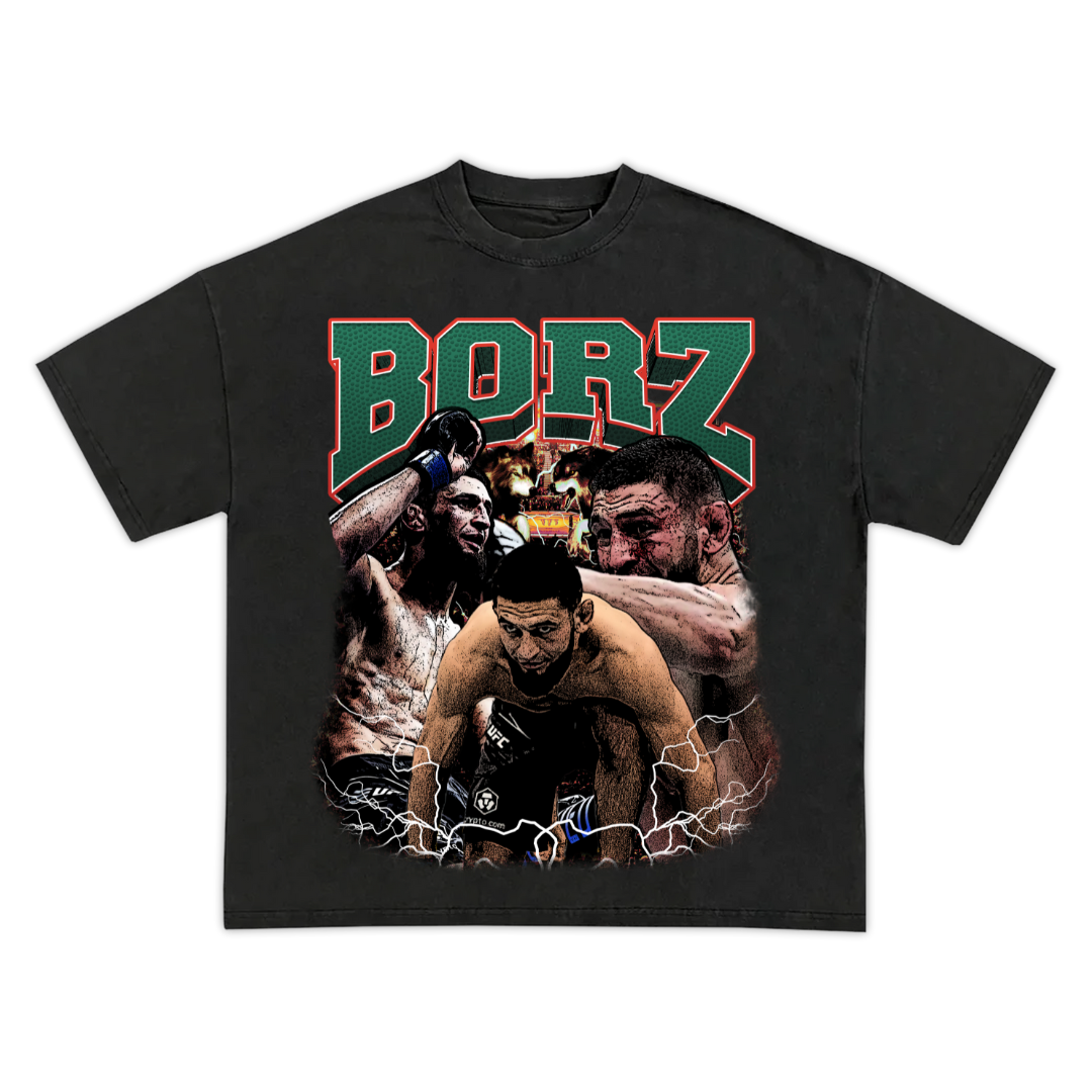 KHAMZAT CHIMAEV 'BORZ' UFC VINTAGE GRAPHIC TEE