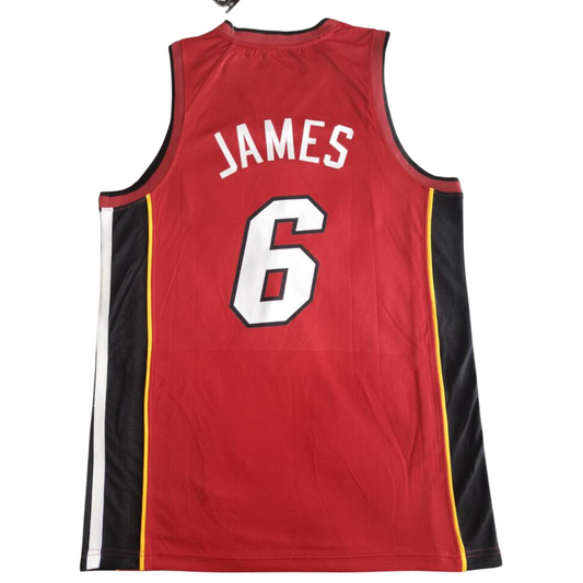 Lebron James #6 Vintage Miami Heat Jersey