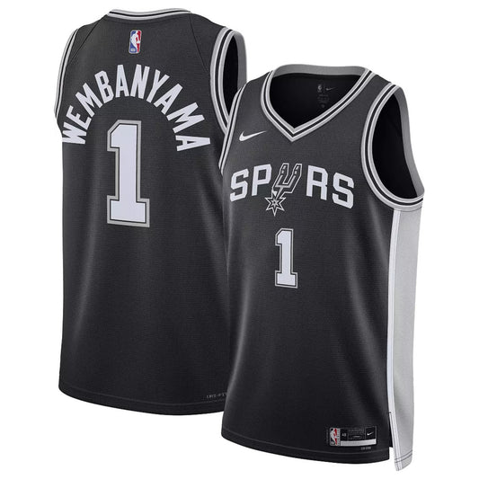 Victor Wembanyama #1 San Antonio Spurs 2025 Icon Edition Swingman Jersey