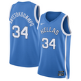 Load image into Gallery viewer, Giannis Antetokounmpo #34 Team Greece Olympics NBA Limited Swingman Jersey
