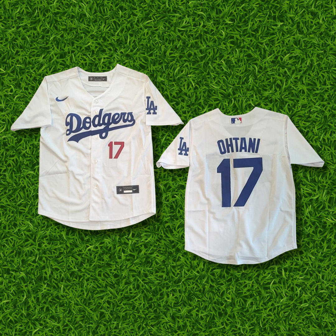 Shohei Ohtani #17 White Home Original Replica Jersey