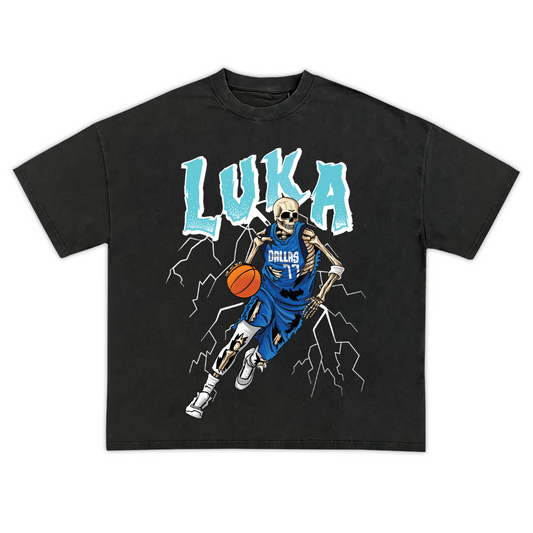 LUKA SKULLY DALLAS GRAPHIC LOUNGE TEE