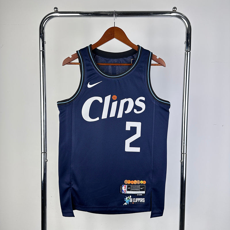 Kawhi Leonard #2 Los Angeles Clippers City Edition NBA 2023-24 Swingman Jersey