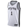 Load image into Gallery viewer, Victor Wembanyama #1 San Antonio Spurs 2025 Association Edition White Swingman Jersey
