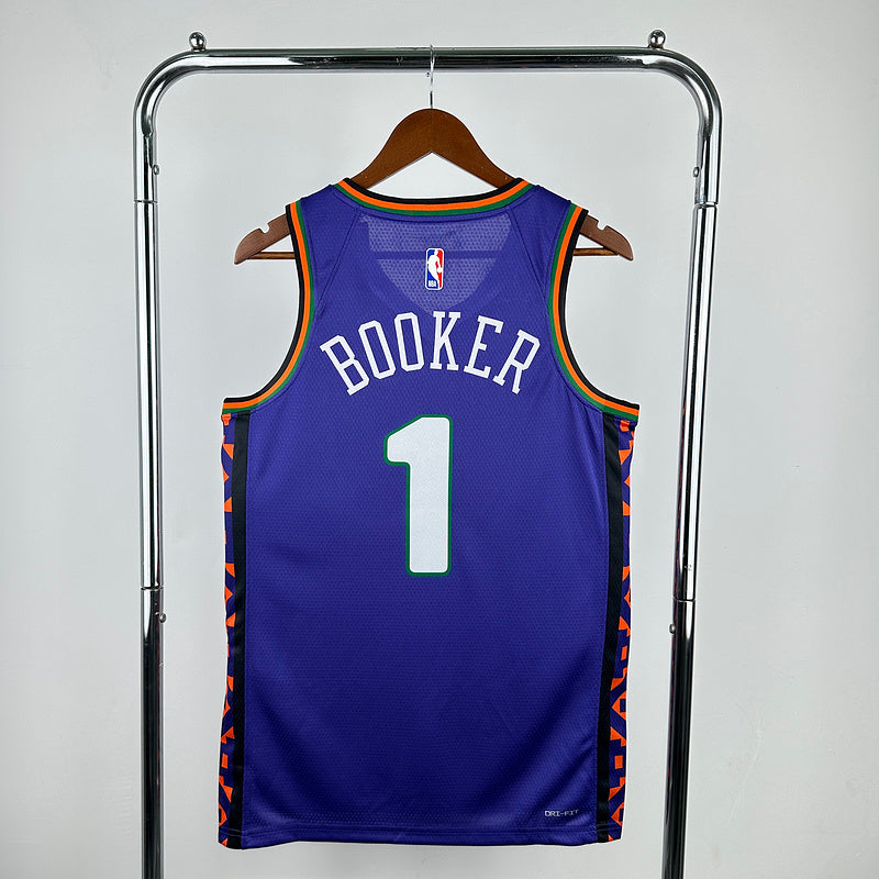 Devin Booker #1 Phoenix Suns NBA City Edition 2024-25 Swingman Jersey