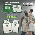 Load image into Gallery viewer, Jayson Tatum #0 Boston Celtics NBA 2024 City Edition Jersey
