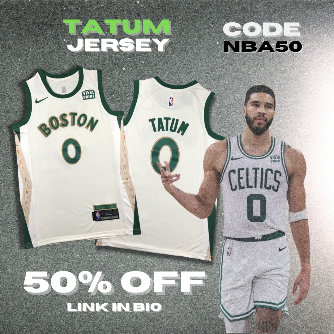 Jayson Tatum #0 Boston Celtics NBA 2024 City Edition Jersey