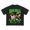 Load image into Gallery viewer, DAME DOLLA DAMIAN LILLARD FREAK TIME ORIGINAL VINTAGE TEE (MILWAUKEE BUCKS)
