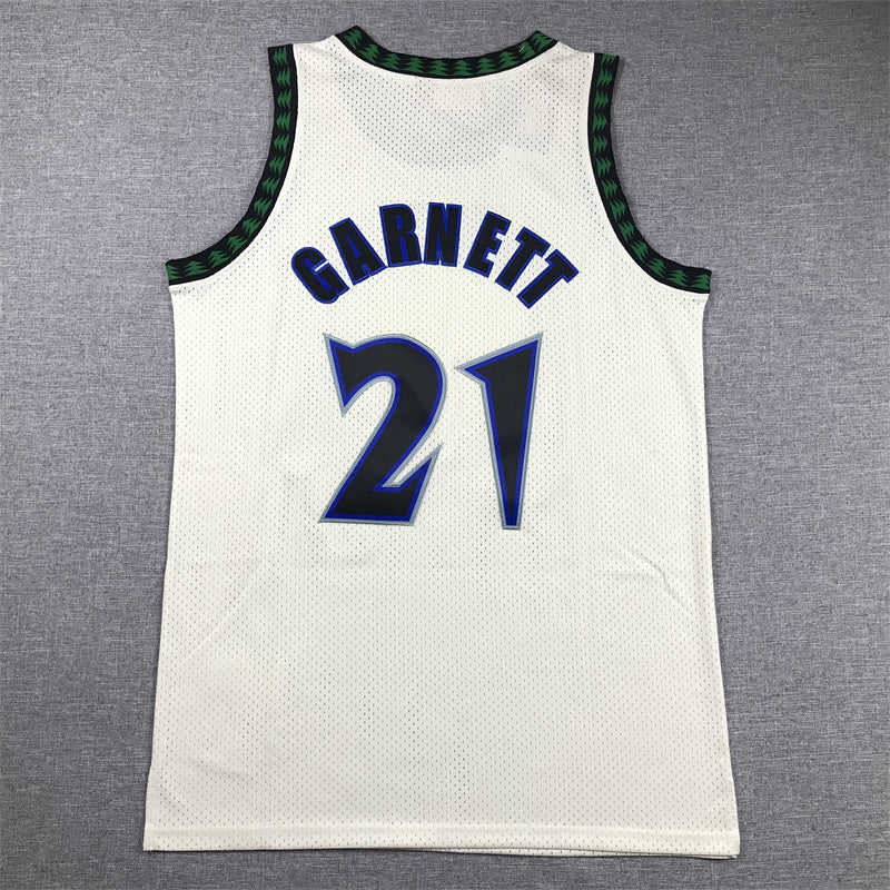 Kevin Garnett #21 Minnesota Timberwolves NBA Vintage Swingman Jersey