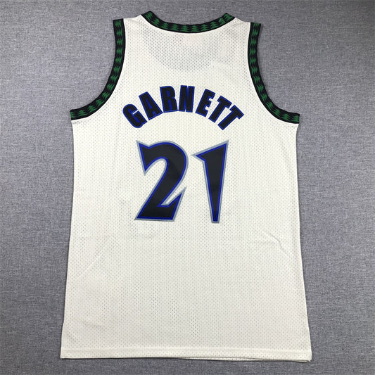 Kevin Garnett #21 Minnesota Timberwolves NBA Vintage Swingman Jersey