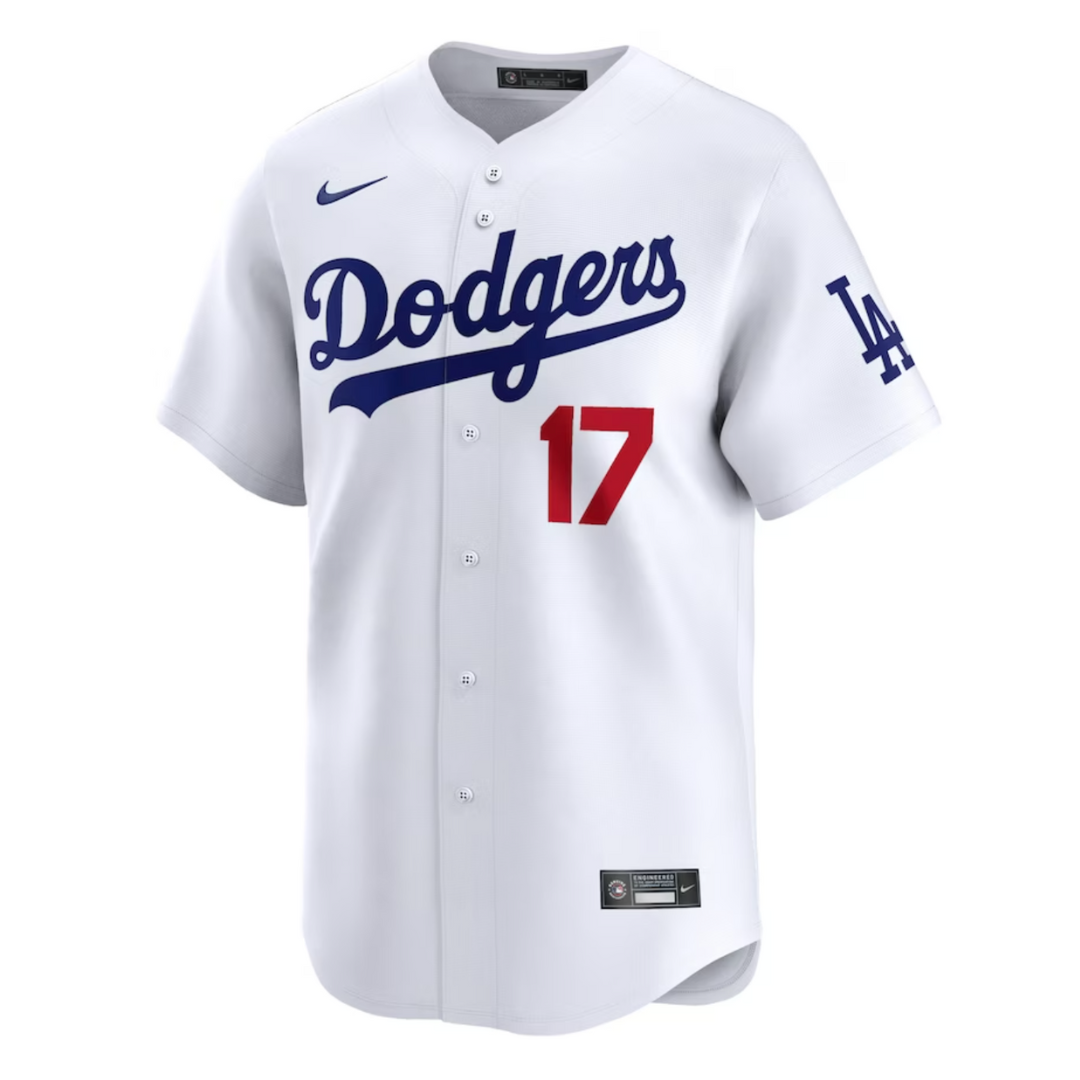 Shohei Ohtani #17 White Home Original Replica Jersey