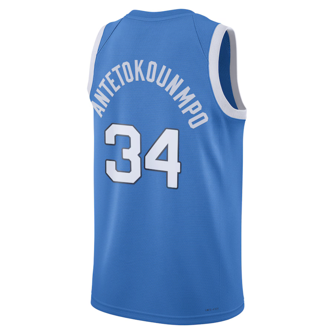 Giannis Antetokounmpo #34 Team Greece Olympics NBA Limited Swingman Jersey