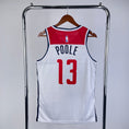 Load image into Gallery viewer, Jordan Poole #13 Washington Wizards NBA Association Edition WHITE 2023-24 Swingman Jersey
