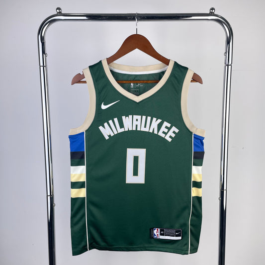 Dame Lillard #0 Milwaukee Bucks 2024 NBA Jersey