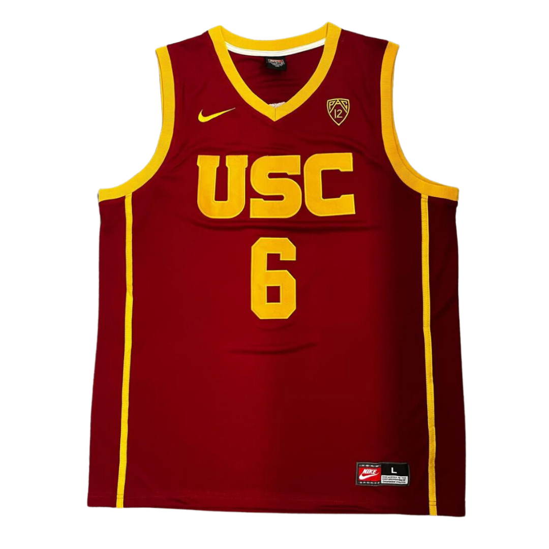 Bronny James #6 USC Vintage Jersey