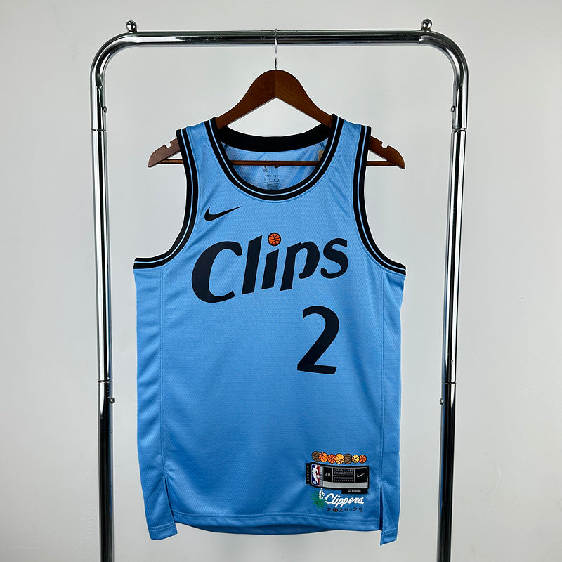 Kawhi Leonard #2 Los Angeles Clippers City Edition NBA 2024-25 Swingman Jersey