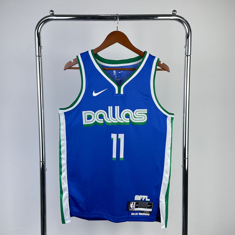 Kyrie Irving #11 Dallas Mavericks Vintage Blue NBA Jersey