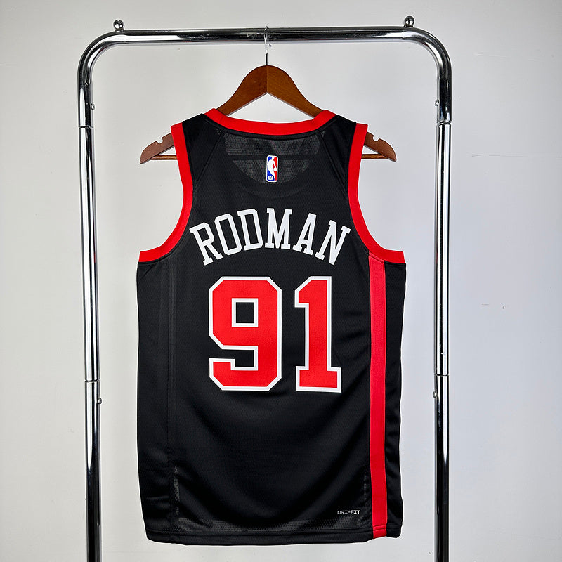 Dennis Rodman #91 Chicago Bulls NBA 2023-24 City Edition Swingman Jersey