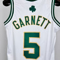 Load image into Gallery viewer, Kevin Garnett #5 Boston Celtics NBA Swingman Jersey Vintage Throwback Edition
