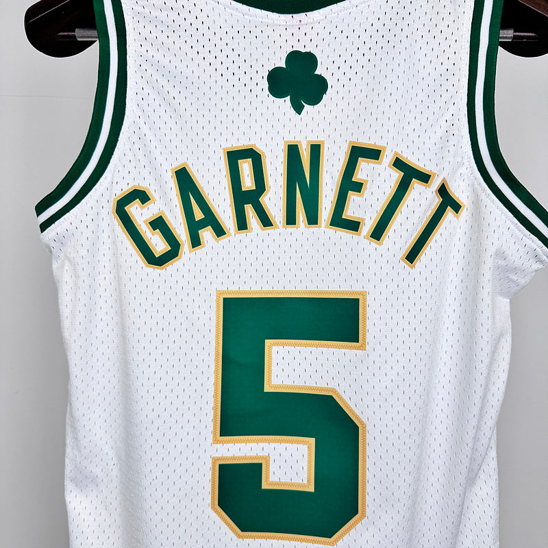 Kevin Garnett #5 Boston Celtics NBA Swingman Jersey Vintage Throwback Edition