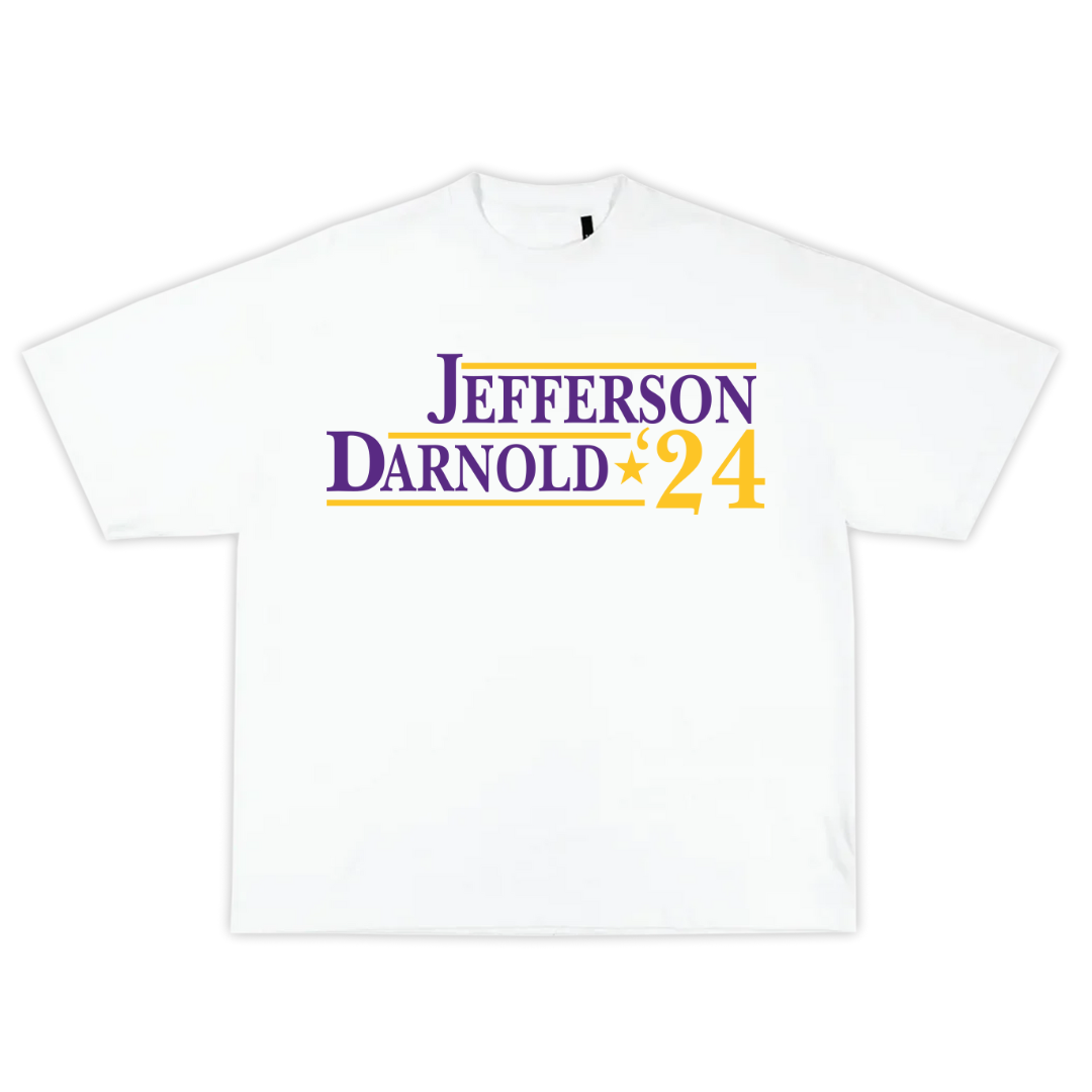 Minnesota Vikings Presidential 24 Jefferson Darnold T-Shirt