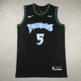 Load image into Gallery viewer, Anthony Edwards #5 Minnesota Timberwolves NBA BLACK 2023-24 Swingman Jersey
