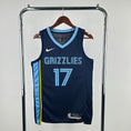 Load image into Gallery viewer, Yuki Kawamura #17 Memphis Grizzlies 2024-25 Icon EDITION NBA Swingman Jersey
