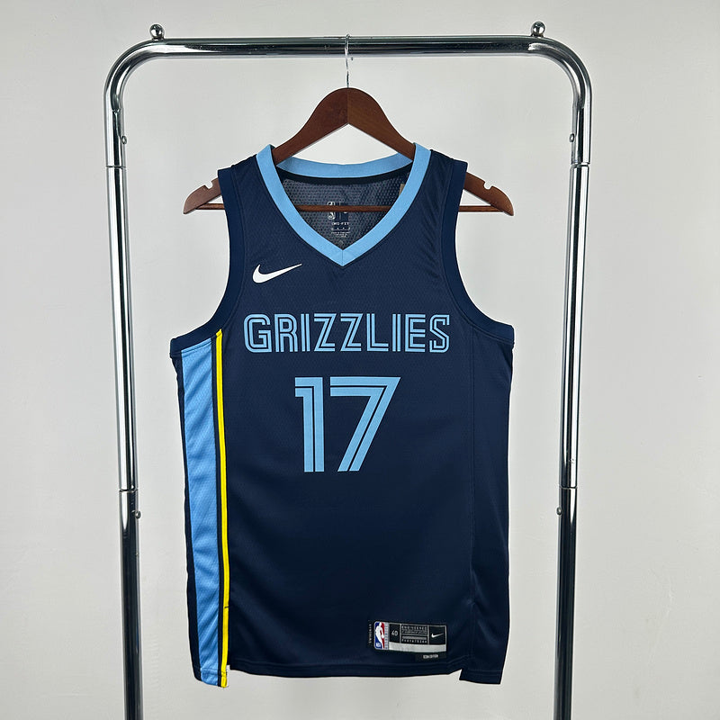 Yuki Kawamura #17 Memphis Grizzlies 2024-25 Icon EDITION NBA Swingman Jersey