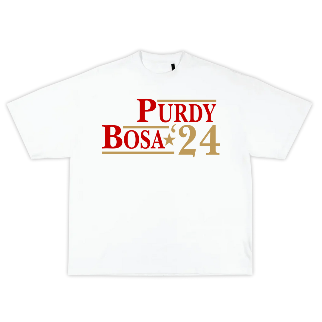 San Francisco 49ers Presidential 24 Purdy Bosa T-Shirt