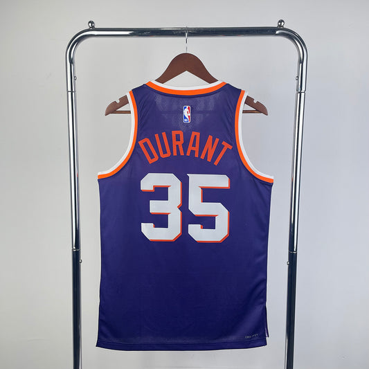 Kevin Durant #35 Phoenix Suns NBA Purple Icon Edition 2024-25 Swingman Jersey