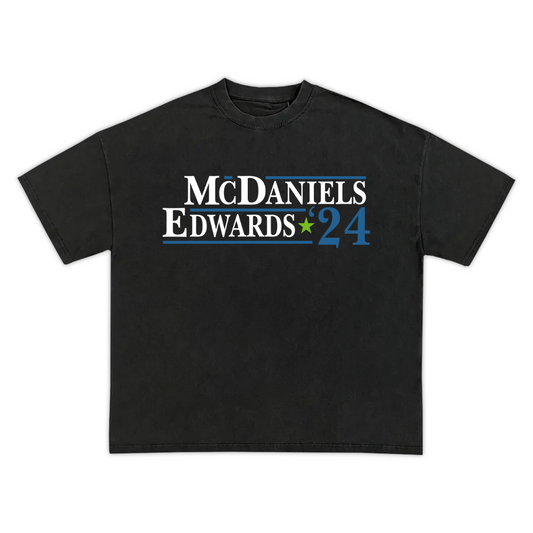 Minnesota Timberwolves NBA Presidential 24 McDaniels Edwards T-Shirt