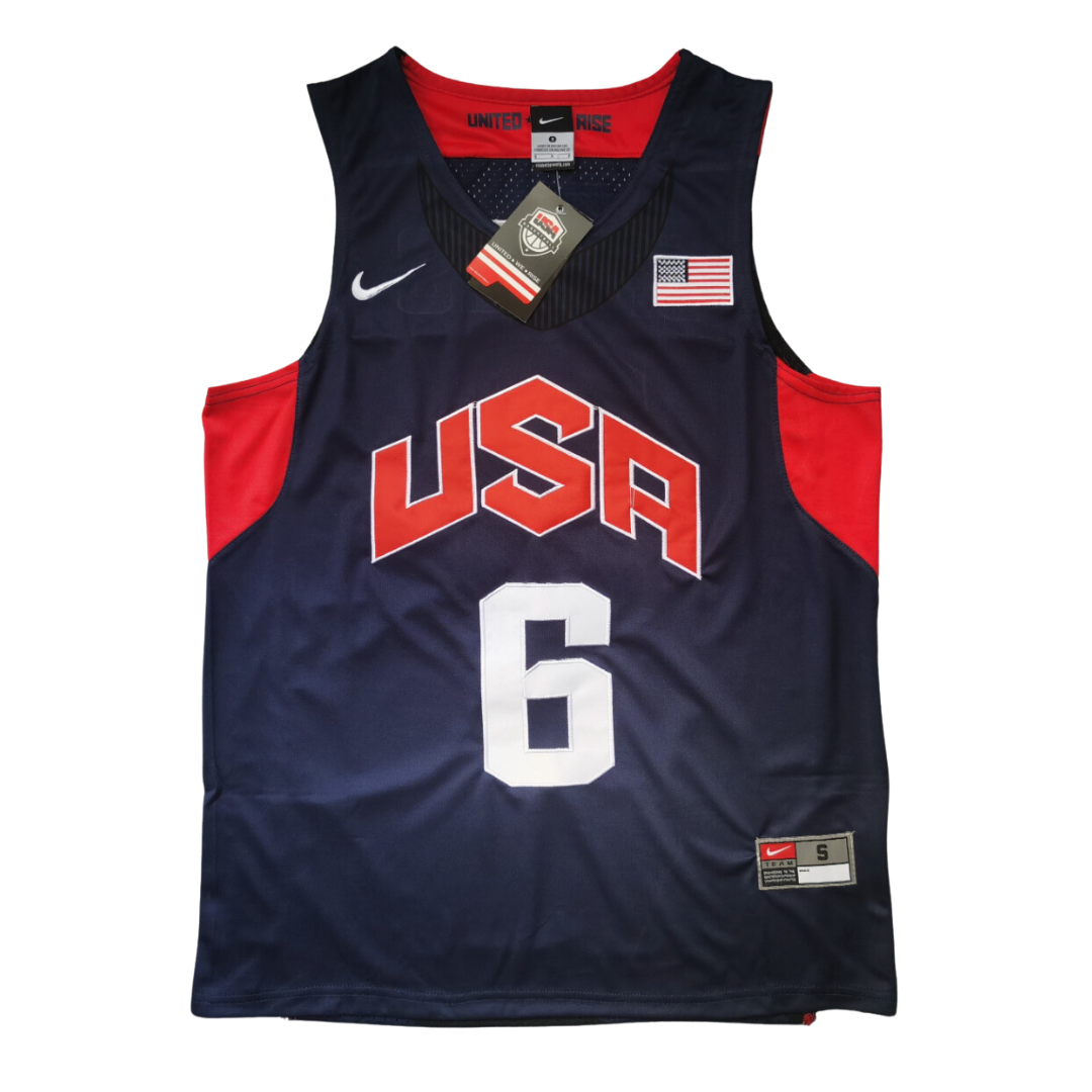 Lebron James #6 United States Olympic Vintage Jersey