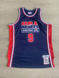 Load image into Gallery viewer, Michael Jordan #9 TEAM USA Olympics Chicago Bulls NBA Swingman Jersey
