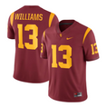 Load image into Gallery viewer, Caleb Williams #13 USC Chicago Bears Swingman NFL NCAA 2024 Maroon Jersey
