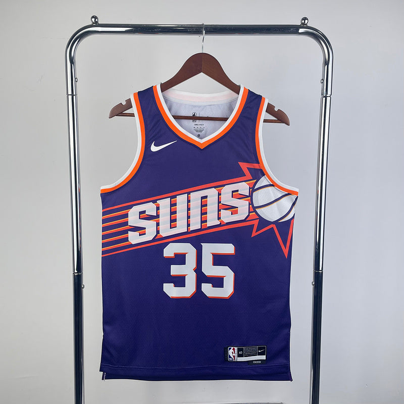 Kevin Durant #35 Phoenix Suns NBA Purple Icon Edition 2024-25 Swingman Jersey