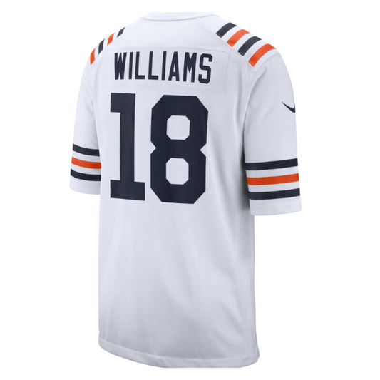 Caleb Williams #18 Chicago Bears Swingman NFL 2024 White Jersey