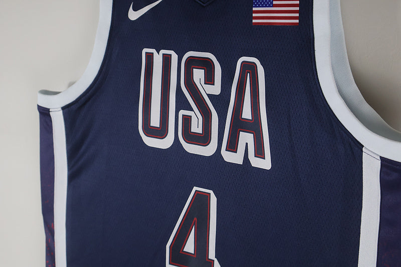 Steph Curry #4 Team USA Olympics NBA Swingman Jersey - Golden
