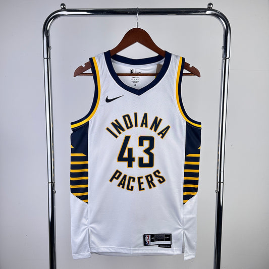 Pascal Siakam #43 Indiana Pacers NBA White Association Edition Swingman Jersey