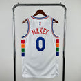 Load image into Gallery viewer, Tyrese Maxey #0 Philadelphia 76ers NBA City 2024-25 Edition Sixers Swingman Jersey
