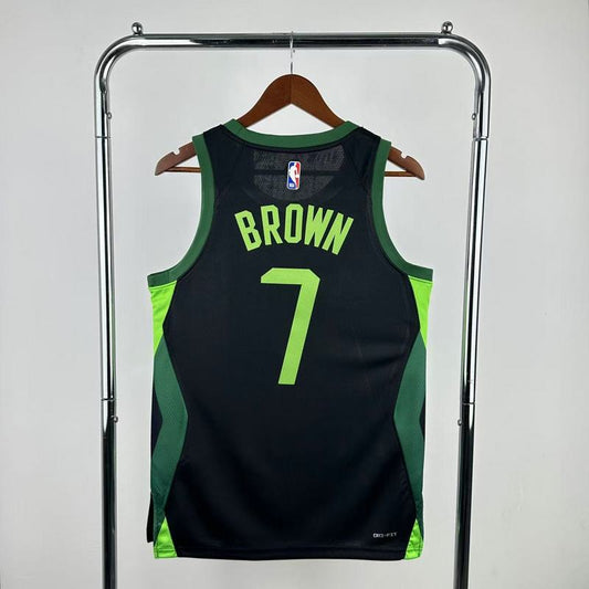 Jaylen Brown #7 Boston Celtics NBA 2024-25 City Edition Swingman Jersey