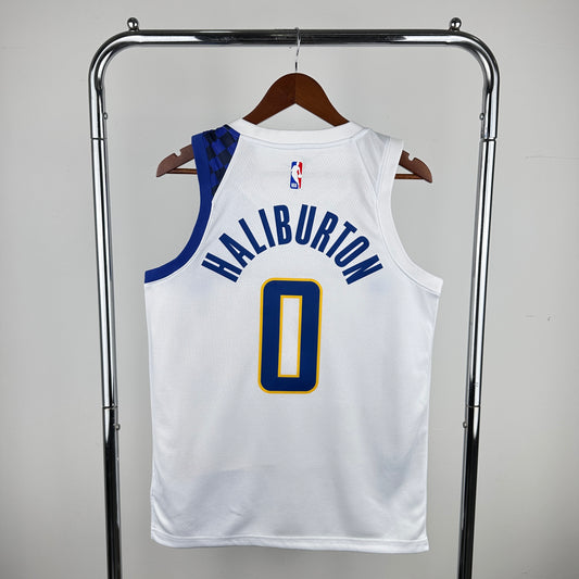 Tyrese Haliburton #0 Indiana Pacers NBA CITY Edition 2020-21 Swingman Jersey