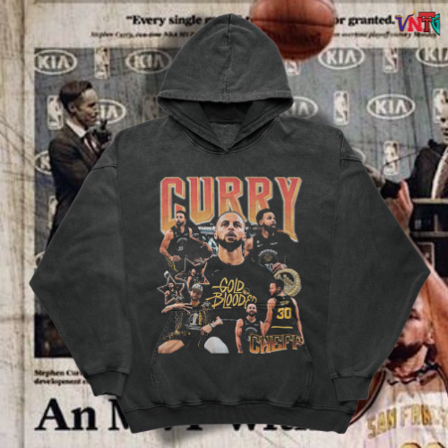 STEPH CURRY CHEF NBA VINTAGE HOODIE - GOLDEN STATE WARRIORS