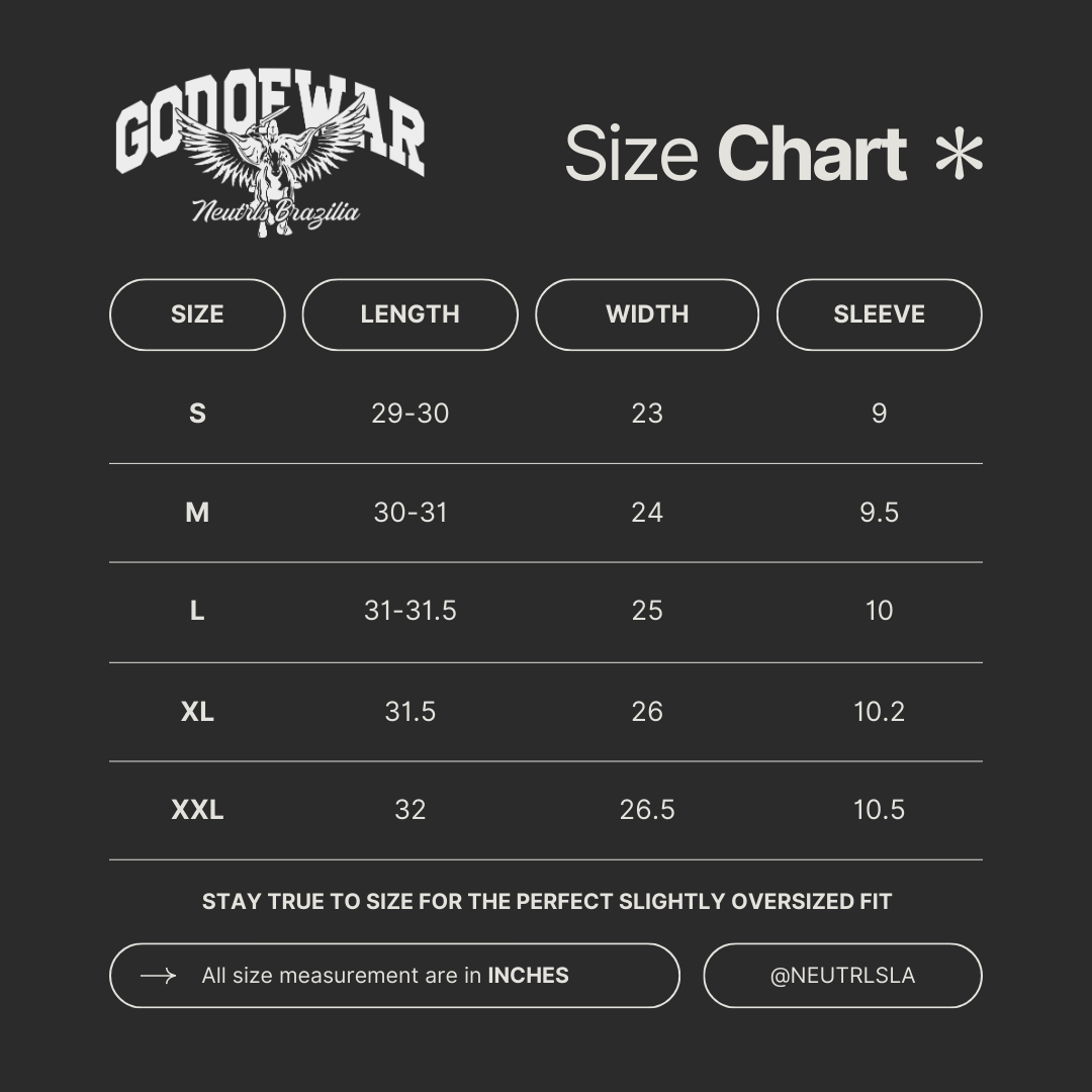 GOD OF WAR LOGO CRÉME TEE