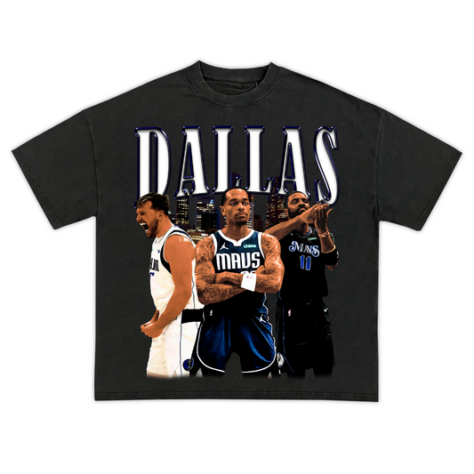 DALLAS 2024 Playoff Basketball Vintage Graphic T-Shirt | 100% CozyComfort Cotton