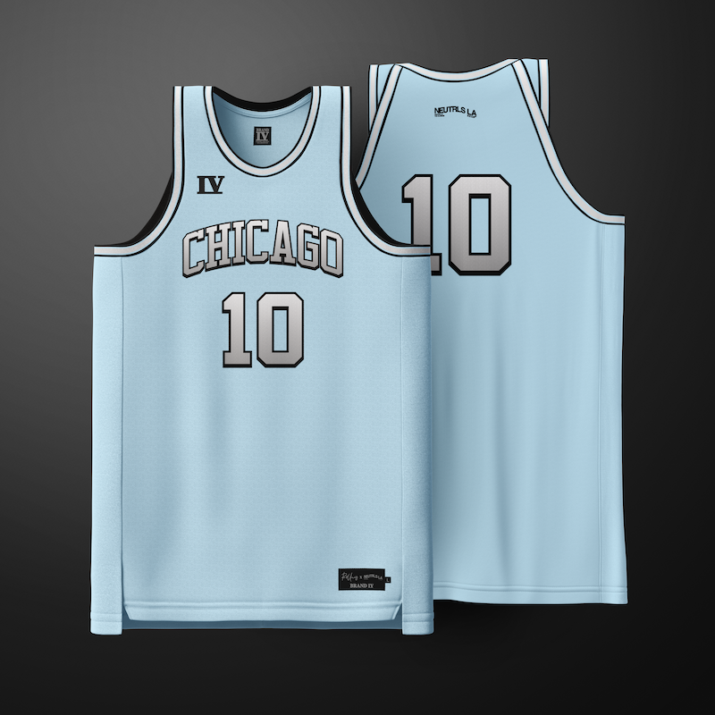 BRAND IV CHICAGO "COLDEST WINTER" CUSTOM JERSEY