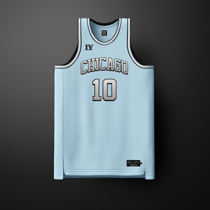 BRAND IV CHICAGO "COLDEST WINTER" CUSTOM JERSEY