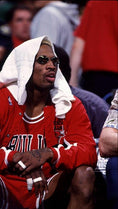 Load image into Gallery viewer, DENNIS RODMAN NBA VINTAGE HOODIE - CHICAGO BULLS
