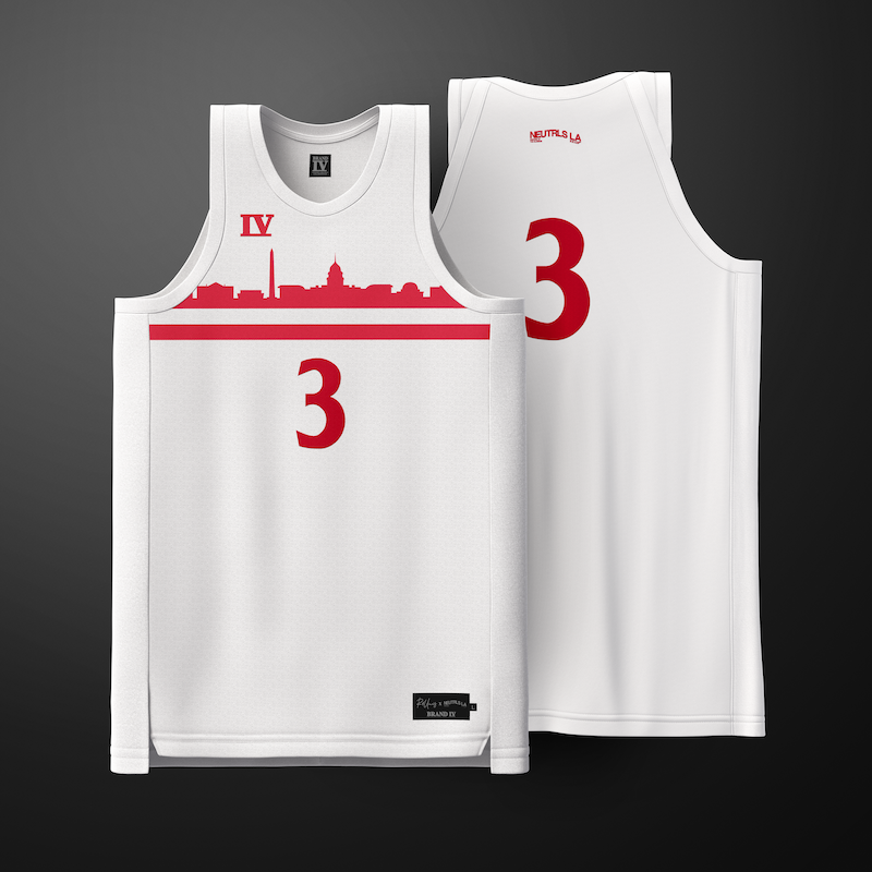 BRAND IV WASHINGTON "THE DISTRICT" CUSTOM JERSEY